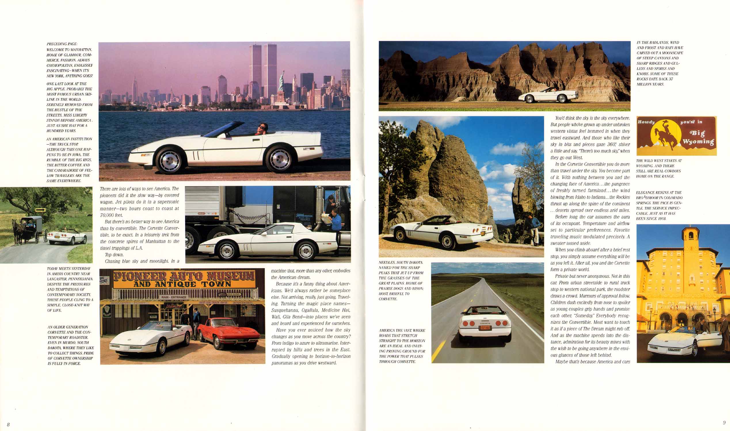 1987 Corvette Prestige Brochure Page 8